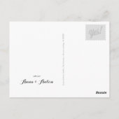 Danke Fotokarte Postkarte (Rückseite)