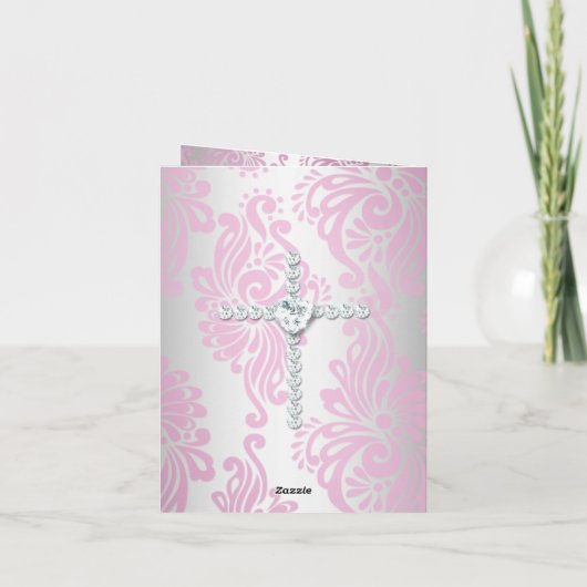 Danke Fotomädchen Kommunion (Rückseite)