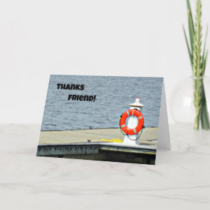 Danke, Freund! Dankeskarte