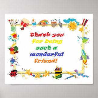 Danke, Freund Poster