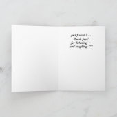 Danke ~ Freundin Feiertagskarte (Innenseite)