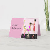 Danke, Friseur! Karte (Vorderseite)