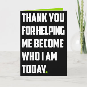 Danke, Funny Dankeskarte