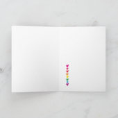 Danke - Funny LGBTQ Valentine's Day Card Rainbow (Innenseite)