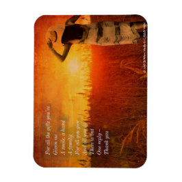 Danke - für alle Geschenke, die Sie mir gegeben ha Magnet