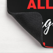 Danke für alle Orgasmen Mousepad (Ecke)