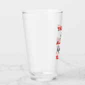 Danke für alle Orgasmen schwarz Glas (Rechts)