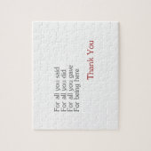 Danke für alle puzzle (Vertikal)