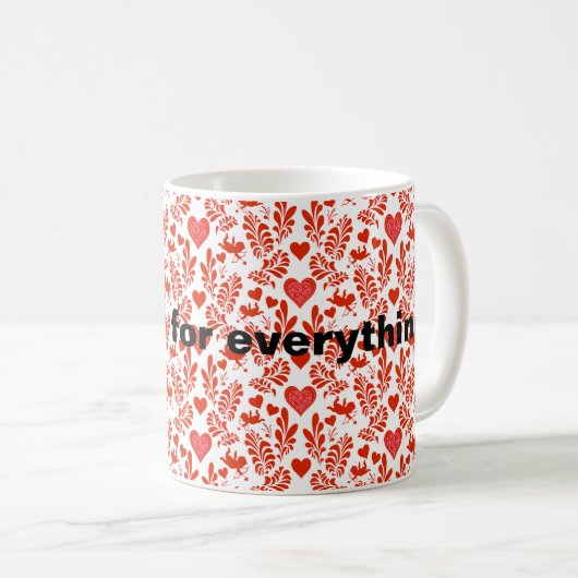 Danke für alles! kaffeetasse (VorderseiteRechts)