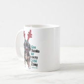 Danke für alles Kleine Kaffeetasse (Vorderseite Links)