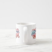 Danke für alles, Mama" Espresso Tasse (Rückseite)