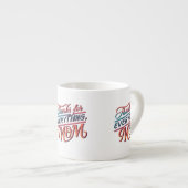 Danke für alles, Mama" Espresso Tasse (Vorderseite Rechts)