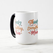 Danke für alles, Mama - Morphing Tasse (15 oz) (Vorderseite Links)