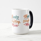 Danke für alles, Mama - Morphing Tasse (15 oz) (VorderseiteRechts)