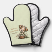 Danke für alles, Mama! Ofenhandschuh (Vorderseite/Rückseite)