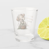 Danke für alles, Mama! Schnapsglas (Rückseite)