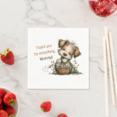 Danke für alles, Mama! Serviette (Beispiel)