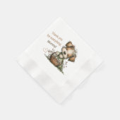 Danke für alles, Mama! Serviette (Ecke)
