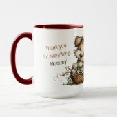 Danke für alles, Mama! Tasse (Links)