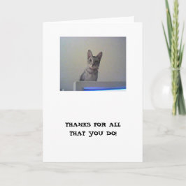 Danke für alles, was du tust!