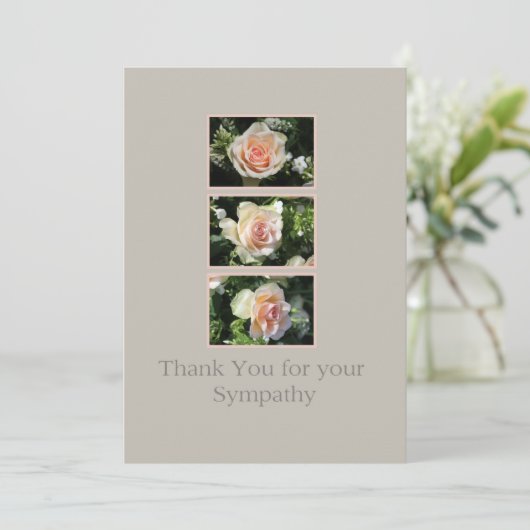 Danke für Beileid (Stehend Vorderseite)