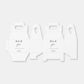 Danke für Bestellrabattcode Website Social b Geschenkschachtel (Ungefaltet)