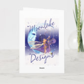 Danke für das Abendessen Niedliche Karte (Rückseite)