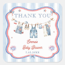 Danke für das All American Boy Baby Shower