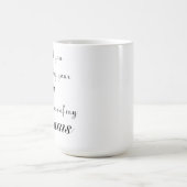 Danke für das Anheben Ihres Sohns, um der Mann von Kaffeetasse (Mittel)