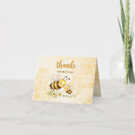 Danke für das Bee-ing Du Biene-Baby-Party