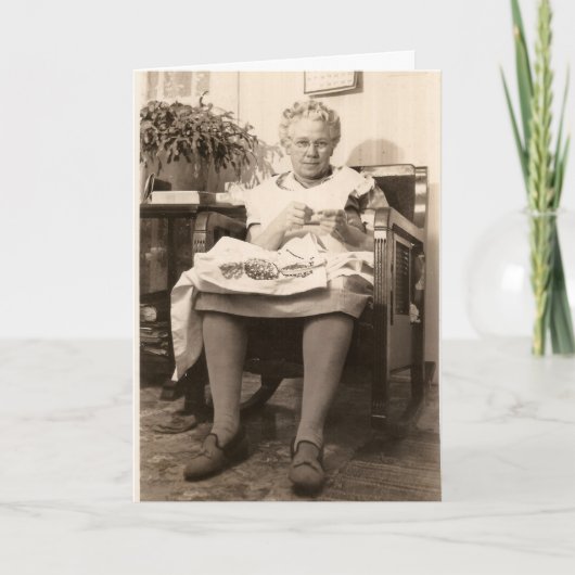 Danke für das Behalten ich in den Stichen (Vorderseite)