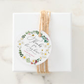 Danke für das Bienening Here Floral Shower Geschenkanhänger (Beispiel)