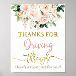 Danke für das Durchfahren des Hinweises Poster