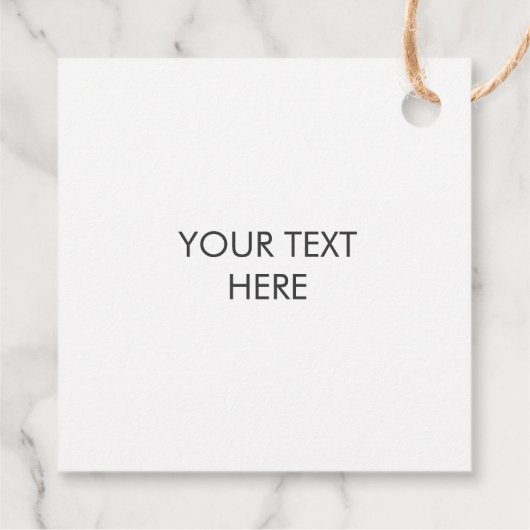 Danke für das Einkaufen von kleinen Etiketten, Kra Geschenkanhänger (Rückseite)