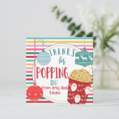 Danke für das Eintauchen in ein Popcorn-Geschenk (Stehend Vorderseite)