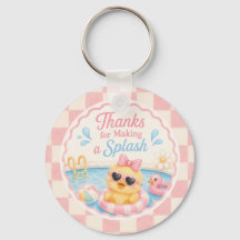 Danke für das Enten-Schlüsselanhänger-Geschenk, da