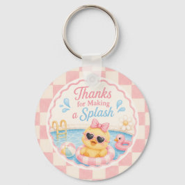 Danke für das Enten-Schlüsselanhänger-Geschenk, da Schlüsselanhänger
