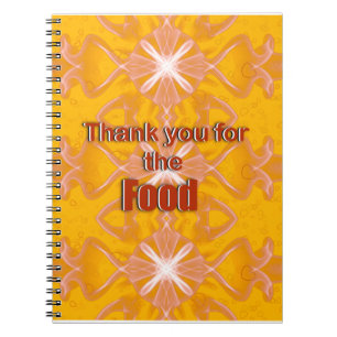 Danke für das Essen Notizblock