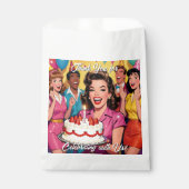 Danke für das Feiern mit Uns | Retro Geschenktütchen (Vorderseite)