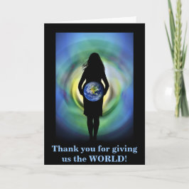 Danke für das Geben uns der WELT