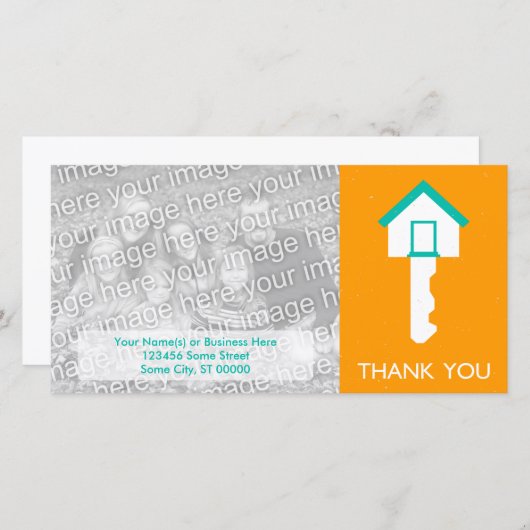 Danke für das Geschenk zum Haushalt (Vorne/Hinten)