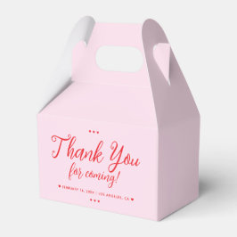 Danke für das Kommen Galentine's Party  Geschenkschachtel