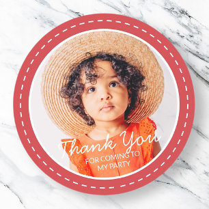 Danke Für Das Kommen Moderne Elegante Benutzerdefi Runder Aufkleber