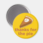 Danke für das Kuchen Magnet (Vorderseite/Rückseite)