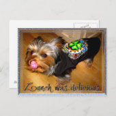 Danke für das Mittagessen Postkarte (Vorne/Hinten)