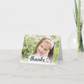 Danke für das Niedliche Foto für Heart Script Cust (Vorderseite)