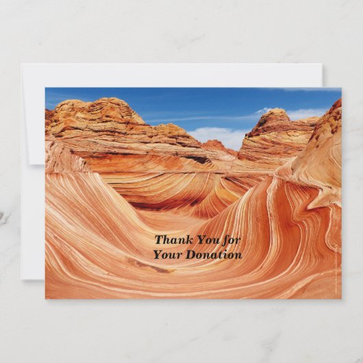 Danke für das Paradies für das Foto der Gedenkspen Einladung (Vorderseite)