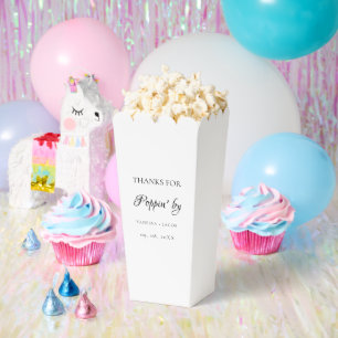 Danke für das Poppin durch die Gastgeschenk Hochze Geschenkschachtel