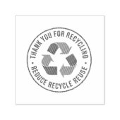 Danke für das Recycling Permastempel (Design)