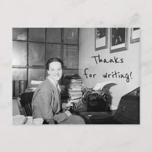 Danke für das Schreiben der Postkarte